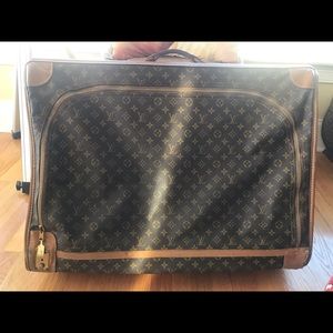Authentic vintage Louis Vuitton monogram luggage